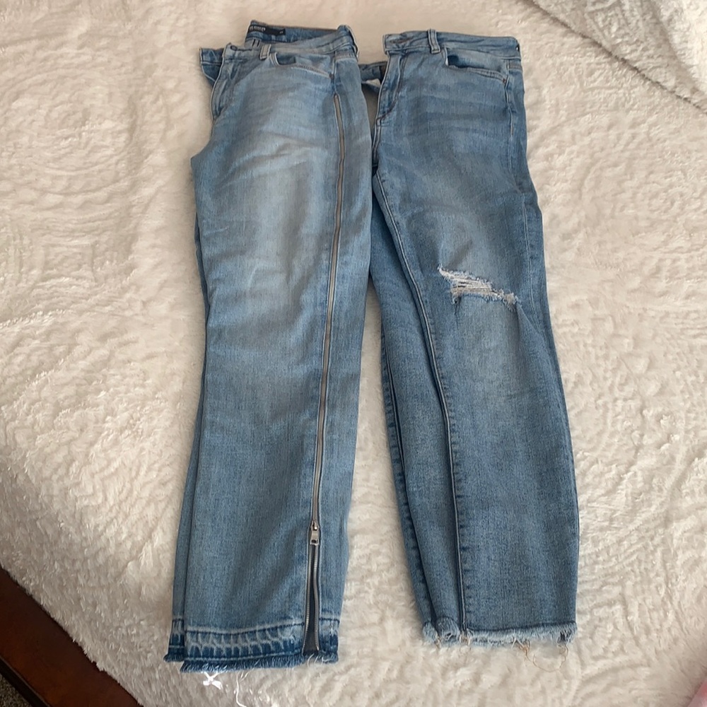 Hudson and DL 1961 jeans
